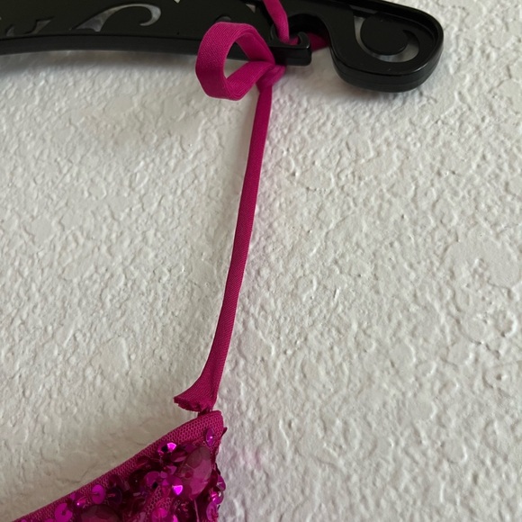 MacDuggal 10912 Elegant One-Shoulder Pink Dress - Picture 9 of 9